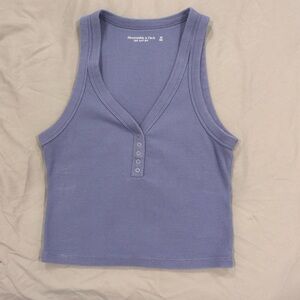Abercrombie & Fitch Lavender Ribbed Top